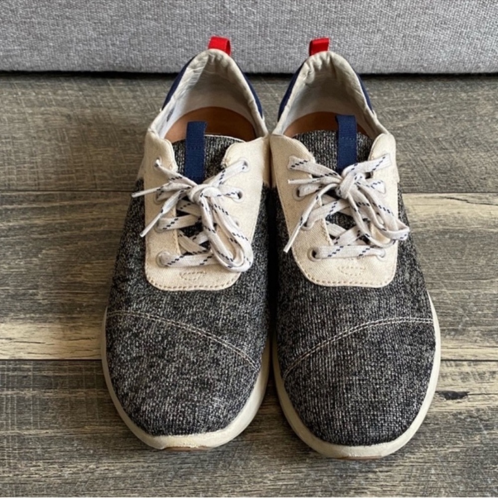 Toms Cabrillo Sneaker Birch Knit Canvas Men’s Shoes✨